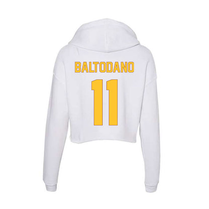 Arizona State - NCAA Women's Soccer : Addison Baltodano - Classic Shersey Women's Crop Fleece Hoodie-1