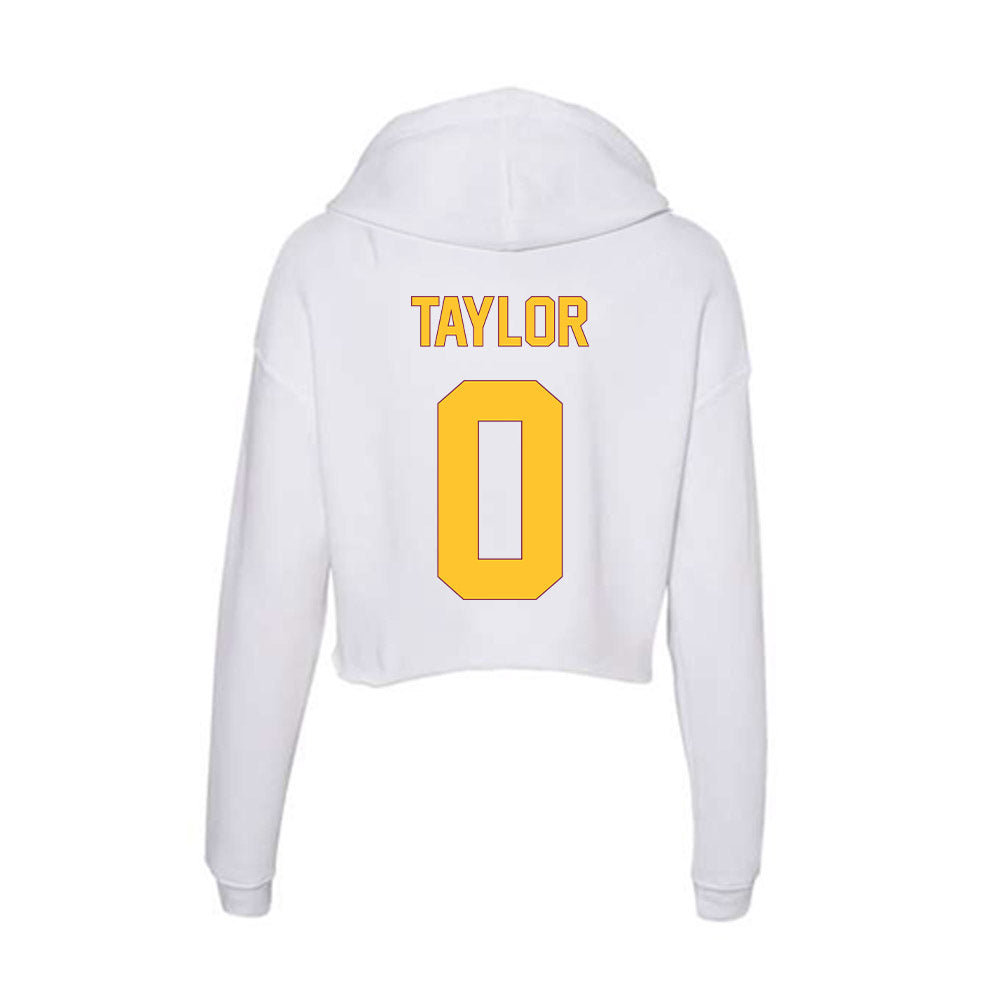 Arizona State - NCAA Beach Volleyball : Zoe Taylor - Classic Shersey Women's Crop Fleece Hoodie-1