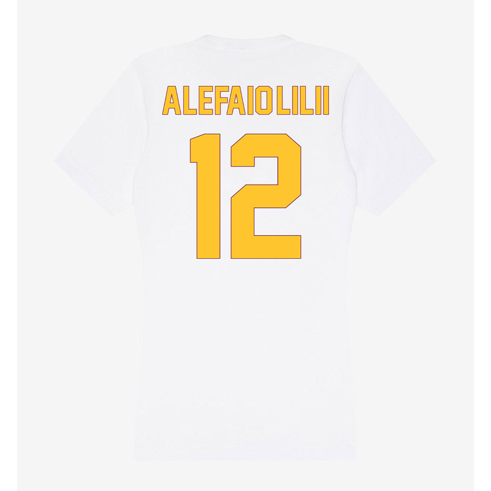 Arizona State - NCAA Football : Benjamin Alefaio-Lilii - Classic Shersey Women's V-Neck T-Shirt-1