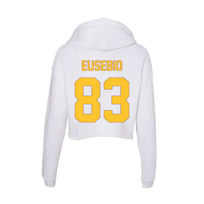 Arizona State - NCAA Football : Derek Eusebio - Classic Shersey Women's Crop Fleece Hoodie-1