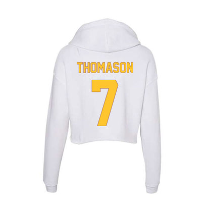 Arizona State - NCAA Women's Soccer : Tatum Thomason - Classic Shersey Women's Crop Fleece Hoodie-1
