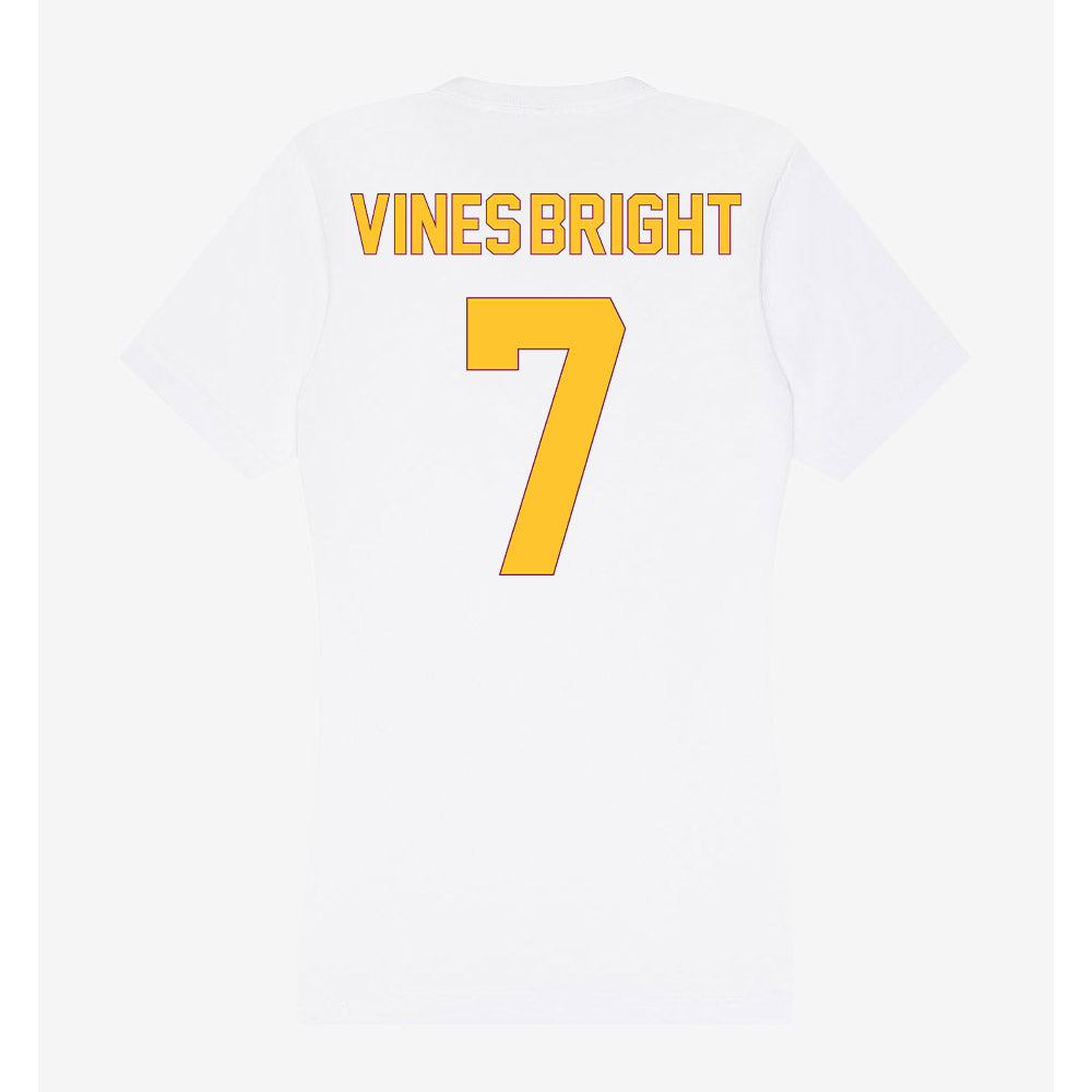 Arizona State - NCAA Football : Raiden Vines-Bright - Classic Shersey Women's V-Neck T-Shirt-1