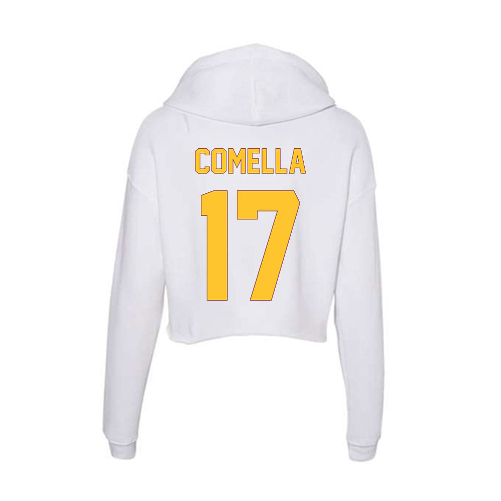 Arizona State - NCAA Women's Lacrosse : Olivia Comella - Classic Shersey Women's Crop Fleece Hoodie-1