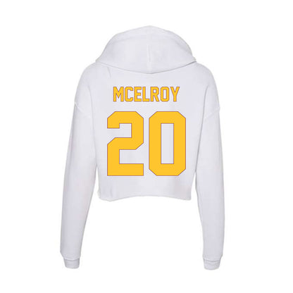 Arizona State - NCAA Beach Volleyball : Olivia McElroy - Classic Shersey Women's Crop Fleece Hoodie-1