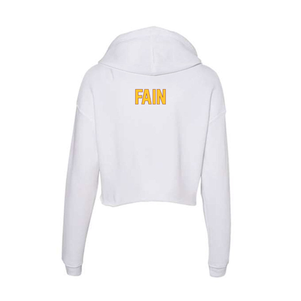 Arizona State - NCAA Women's Volleyball : Hunter Fain - Classic Shersey Women's Crop Fleece Hooded Sweatshirt-1