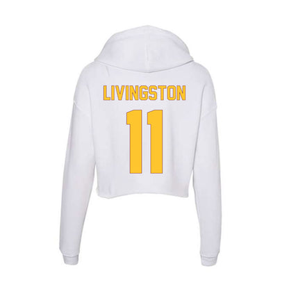 Arizona State - NCAA Women's Lacrosse : Morgan Livingston - Classic Shersey Women's Crop Fleece Hoodie-1