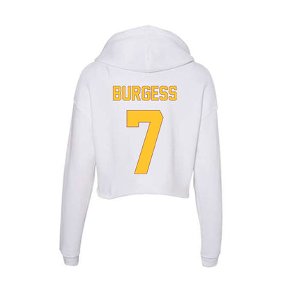 Arizona State - NCAA Women's Volleyball : Zoey Burgess - Classic Shersey Women's Crop Fleece Hooded Sweatshirt-1