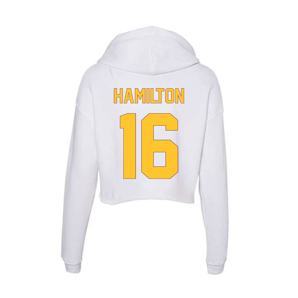 Arizona State - NCAA Football : Jaren Hamilton - Classic Shersey Women's Crop Fleece Hoodie-1