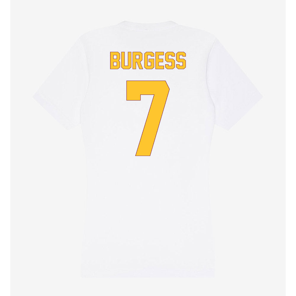 Arizona State - NCAA Women's Volleyball : Zoey Burgess - Classic Shersey Women's V-Neck T-Shirt-1