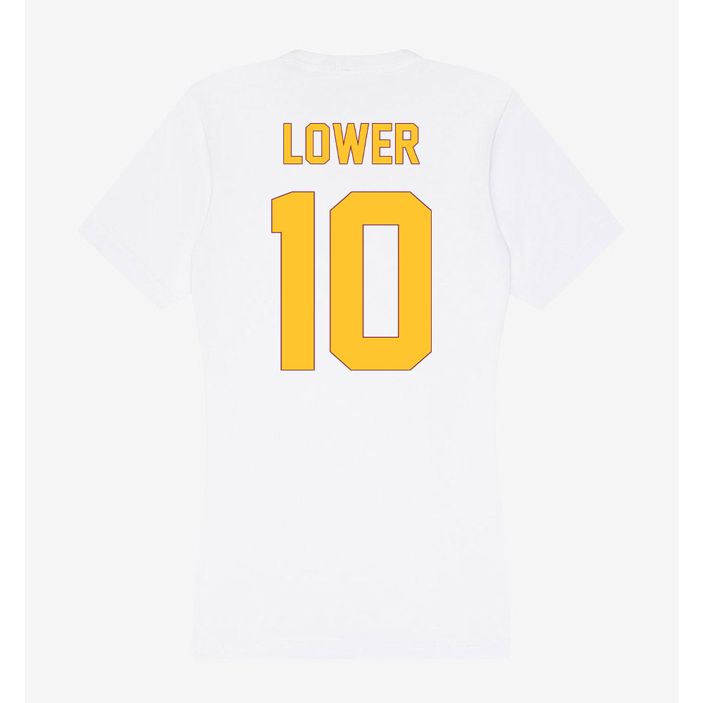 Arizona State - NCAA Women's Basketball : Averie Lower - Classic Shersey Women's V-Neck T-Shirt-1