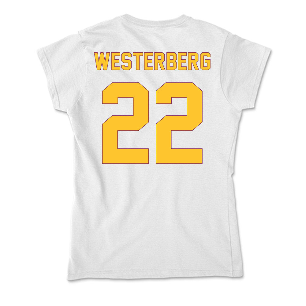 Arizona State - NCAA Women's Lacrosse : Addison Westerberg - Classic Shersey Soft Style Women’s T-Shirt-1
