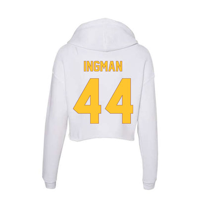 Arizona State - NCAA Football : Kristian Ingman - Classic Shersey Women's Crop Fleece Hoodie-1