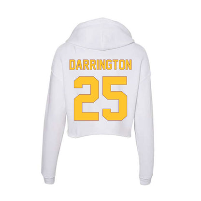 Arizona State - NCAA Women's Basketball : Ayanna-Sarai Darrington - Classic Shersey Women's Crop Fleece Hoodie-1