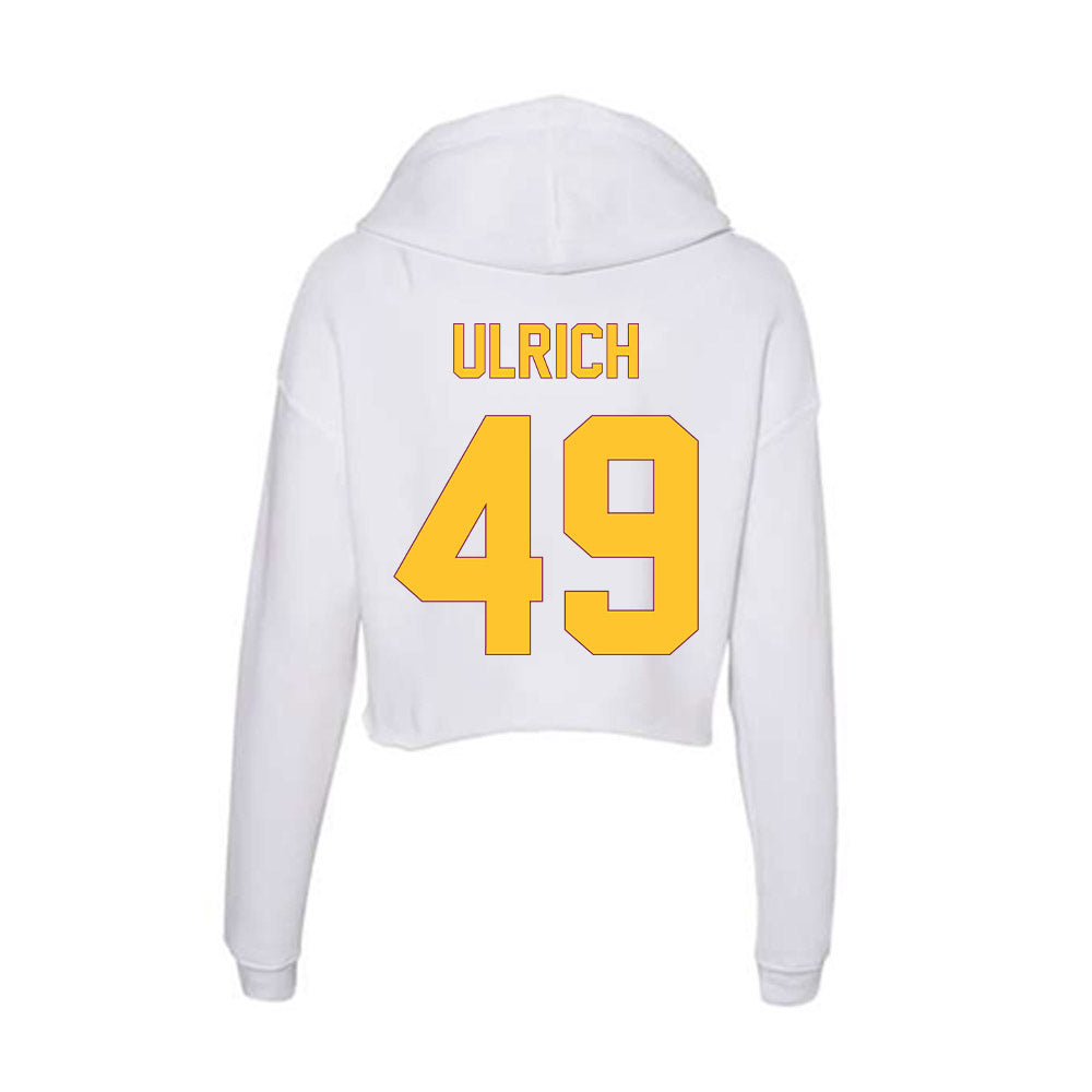 Arizona State - NCAA Softball : Brooklyn Ulrich - Classic Shersey Women's Crop Fleece Hoodie-1
