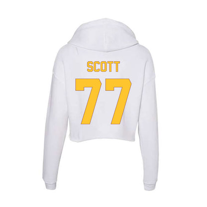Arizona State - NCAA Football : Kyle Scott - Classic Shersey Women's Crop Fleece Hoodie-1