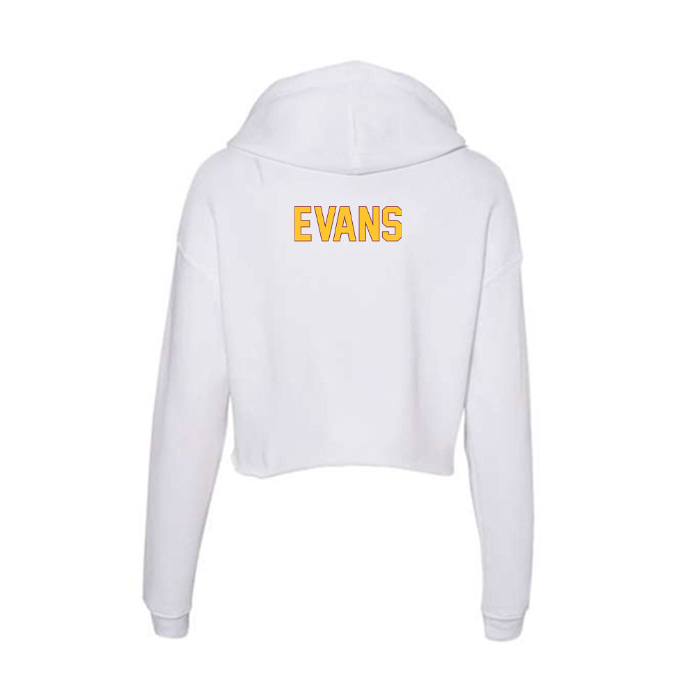 Arizona State - NCAA Women's Tennis : Karsyn Evans - Classic Shersey Women's Crop Fleece Hoodie-1