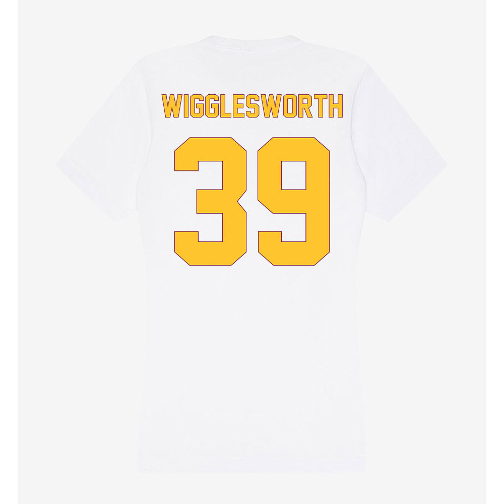 Arizona State - NCAA Football : Tyler Wigglesworth - Classic Shersey Women's V-Neck T-Shirt-1