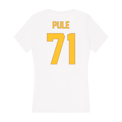 Arizona State - NCAA Football : Makua Pule - Classic Shersey Women's V-Neck T-Shirt-1