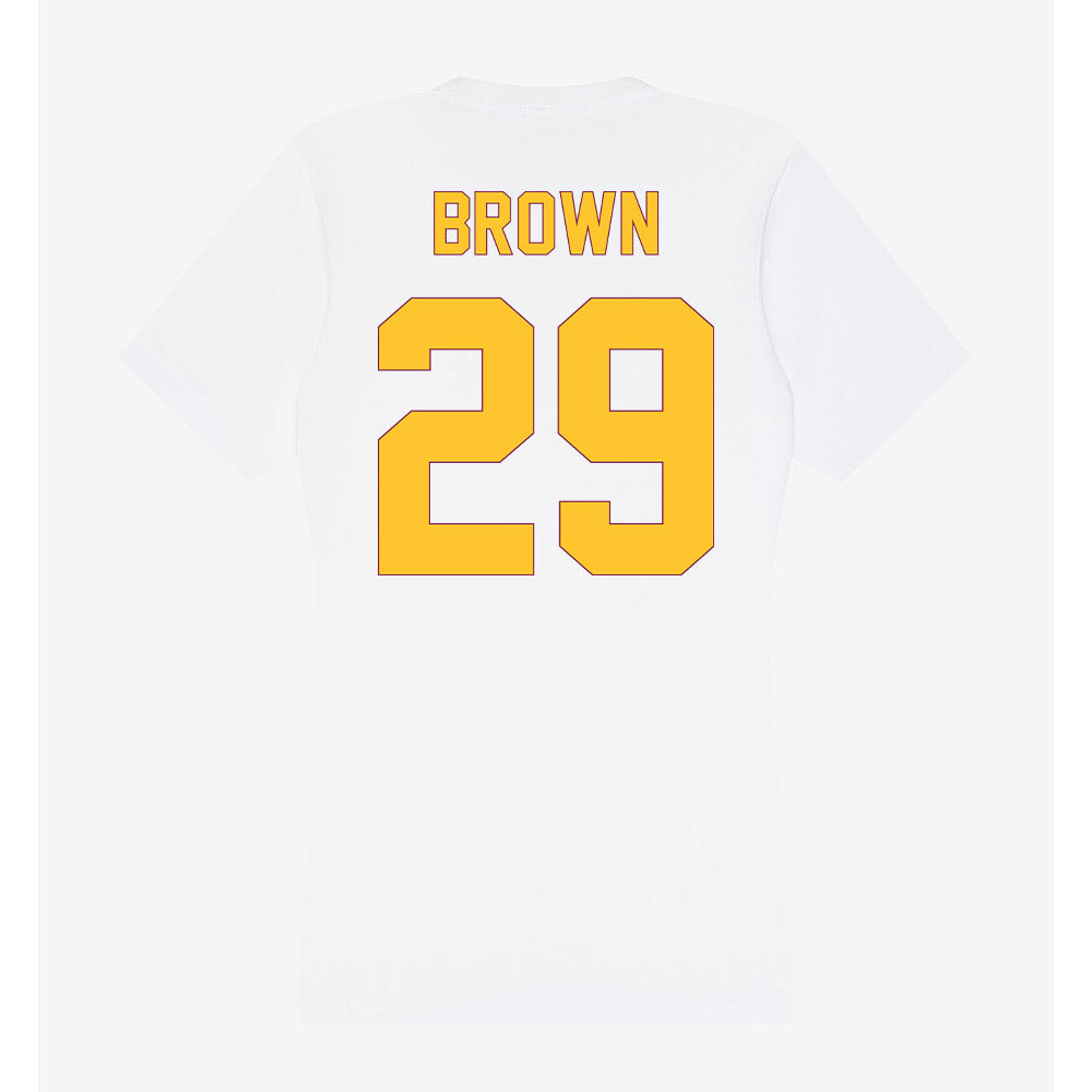 Arizona State - NCAA Baseball : Tommy Brown - Classic Shersey Women's V-Neck T-Shirt-1