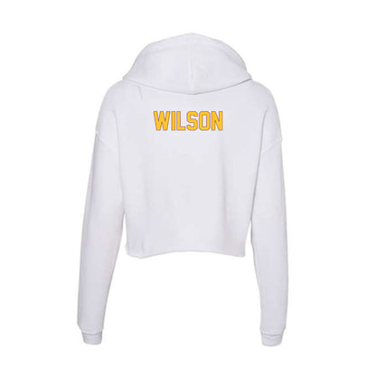 Arizona State - NCAA Women's Gymnastics : Robyn Wilson - Classic Shersey Women's Crop Fleece Hoodie-1