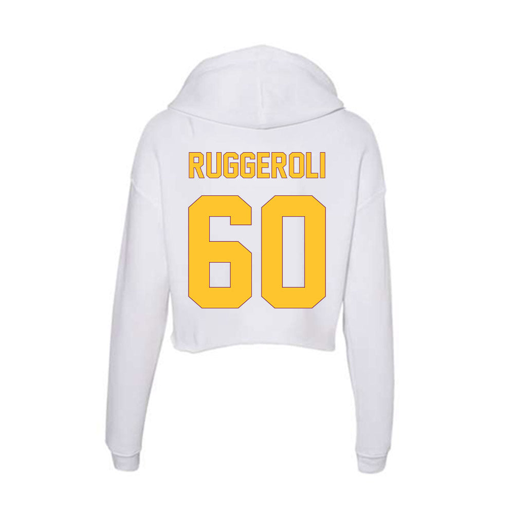 Arizona State - NCAA Football : Xander Ruggeroli - Classic Shersey Women's Crop Fleece Hoodie-1