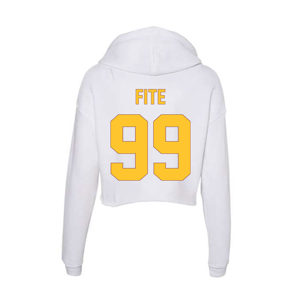 Arizona State - NCAA Football : CJ Fite - Classic Shersey Women's Crop Fleece Hoodie-1