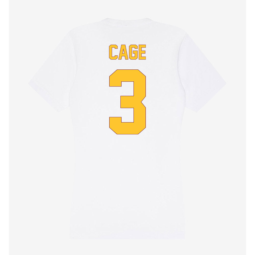 Arizona State - NCAA Women's Lacrosse : Averie Cage - Classic Shersey Women's V-Neck T-Shirt-1