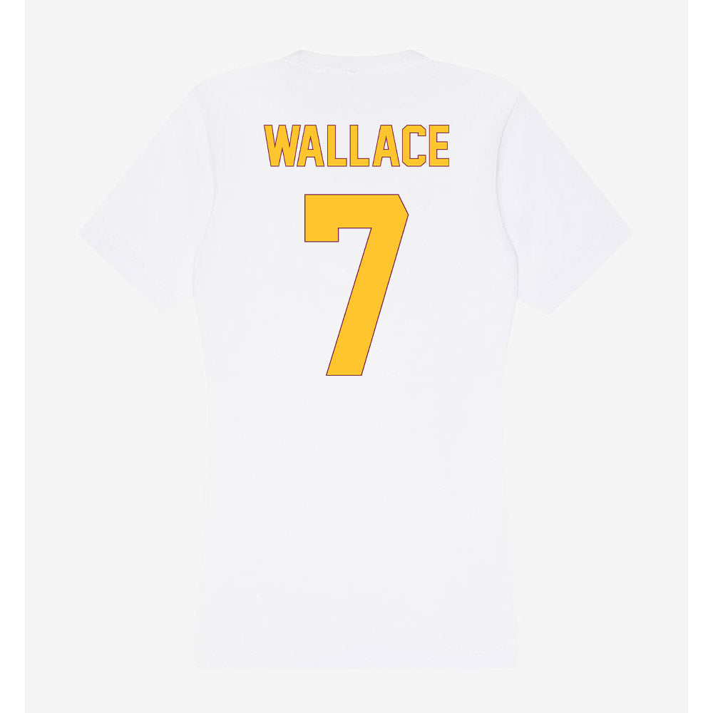 Arizona State - NCAA Men's Basketball : Vijay Wallace - Classic Shersey Women's V-Neck T-Shirt-1