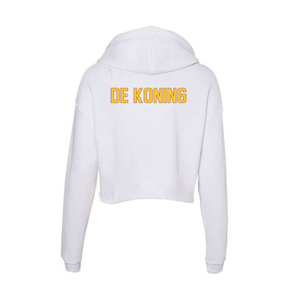 Arizona State - NCAA Triathlon : Sonja De Koning - Classic Shersey Women's Crop Fleece Hoodie-1