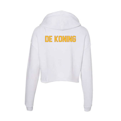 Arizona State - NCAA Triathlon : Sonja De Koning - Classic Shersey Women's Crop Fleece Hoodie-1