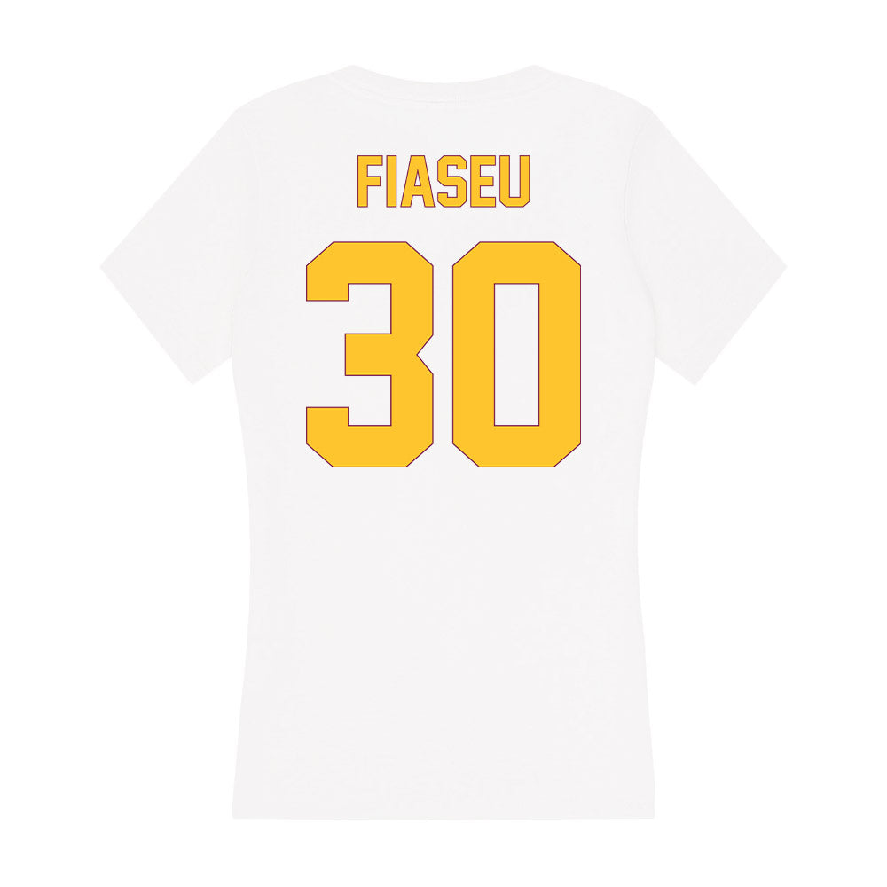 Arizona State - NCAA Football : Zyrus Fiaseu - Classic Shersey Women's V-Neck T-Shirt-1