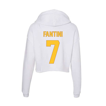 Arizona State - NCAA Women's Basketball : Martina Fantini - Classic Shersey Women's Crop Fleece Hoodie-1