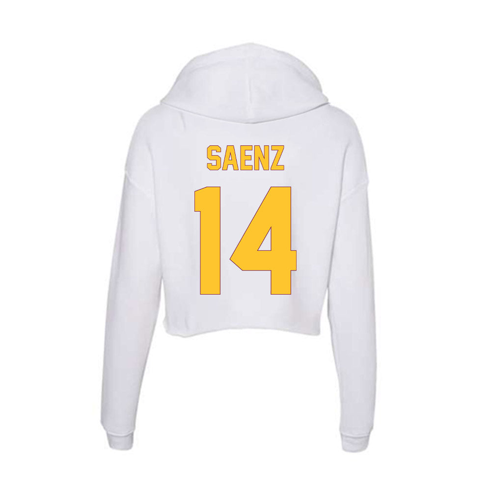Arizona State - NCAA Softball : Sydney Saenz - Classic Shersey Women's Crop Fleece Hoodie-1