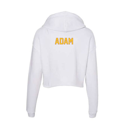 Arizona State - NCAA Men's Swimming & Diving : Jonathon Adam - Classic Shersey Women's Crop Fleece Hoodie-1