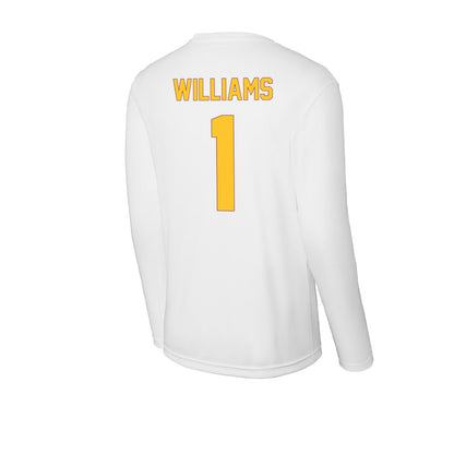 Arizona State - NCAA Women's Basketball : Amaya Williams - Classic Shersey Activewear Long Sleeve T-Shirt-1