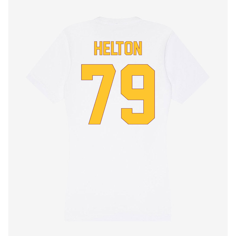 Arizona State - NCAA Football : Brent Helton - Classic Shersey Women's V-Neck T-Shirt-1