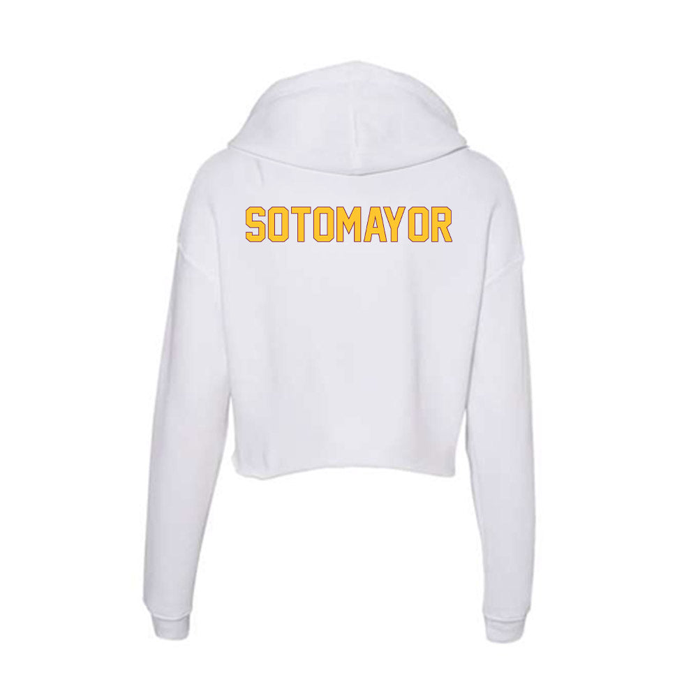 Arizona State - NCAA Women's Swimming & Diving : Alexia Sotomayor - Classic Shersey Women's Crop Fleece Hoodie-1