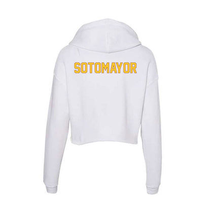 Arizona State - NCAA Women's Swimming & Diving : Alexia Sotomayor - Classic Shersey Women's Crop Fleece Hoodie-1
