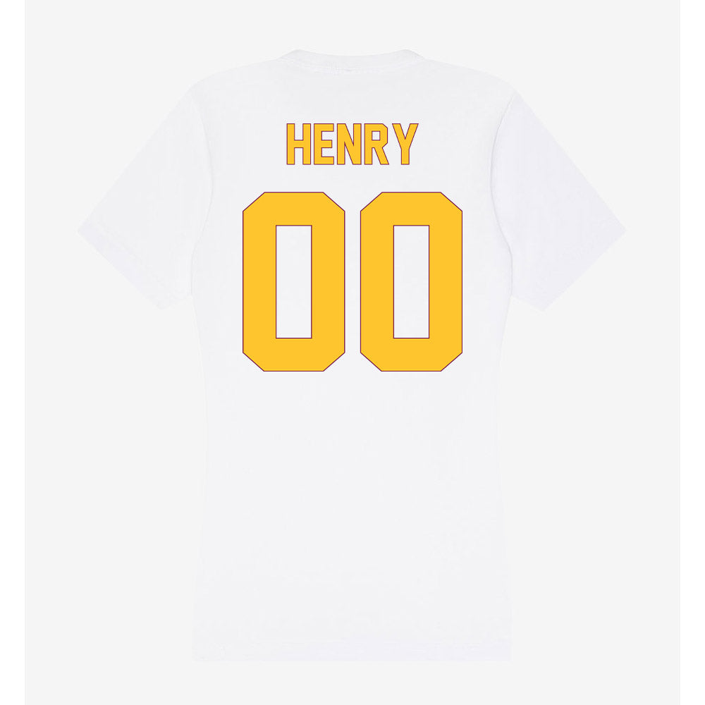 Arizona State - NCAA Women's Lacrosse : Gabriella Henry - Classic Shersey Women's V-Neck T-Shirt-1