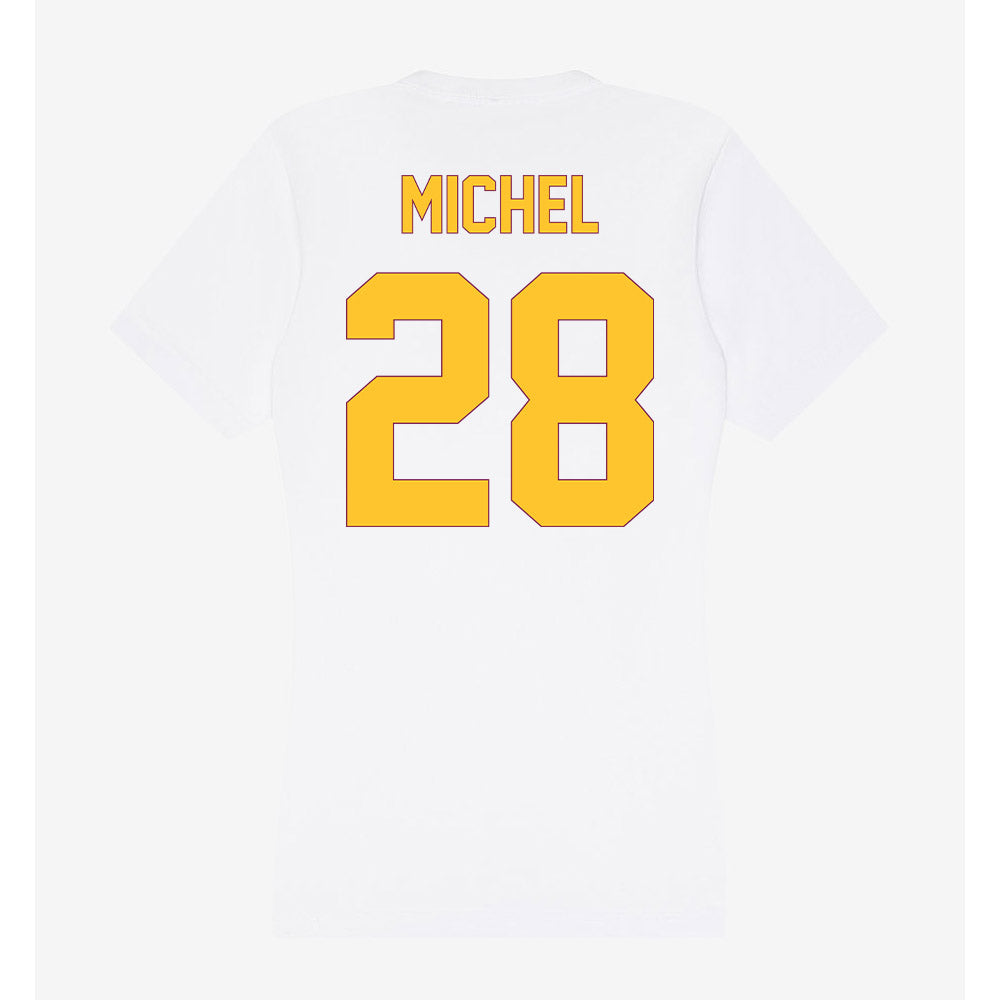 Arizona State - NCAA Baseball : Garrett Michel - Classic Shersey Women's V-Neck T-Shirt-1