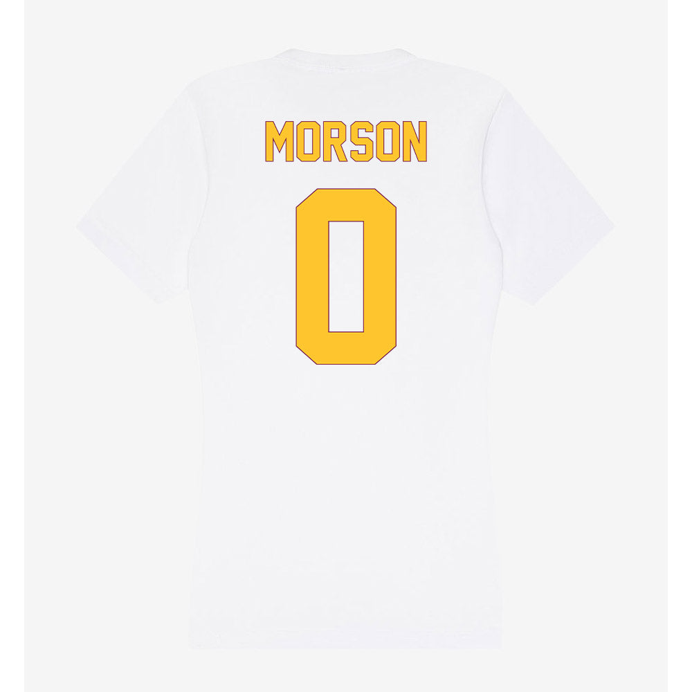 Arizona State - NCAA Women's Basketball : Madison Morson - Classic Shersey Women's V-Neck T-Shirt-1