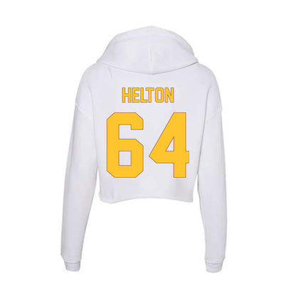 Arizona State - NCAA Football : Wade Helton - Classic Shersey Women's Crop Fleece Hoodie-1