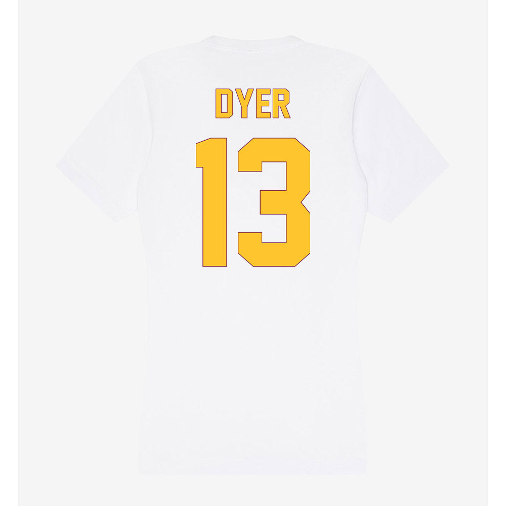 Arizona State - NCAA Football : Cameron Dyer - Classic Shersey Women's V-Neck T-Shirt-1