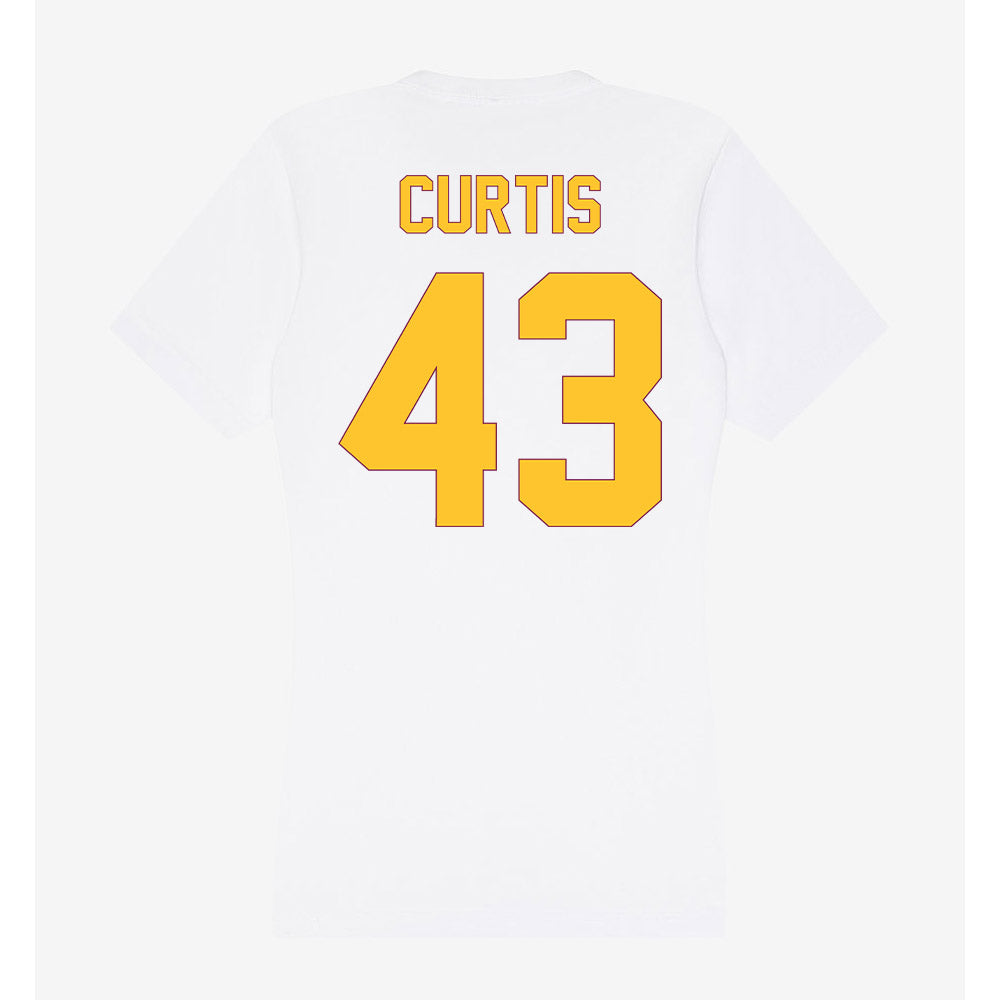 Arizona State - NCAA Football : Grayson Curtis - Classic Shersey Women's V-Neck T-Shirt-1