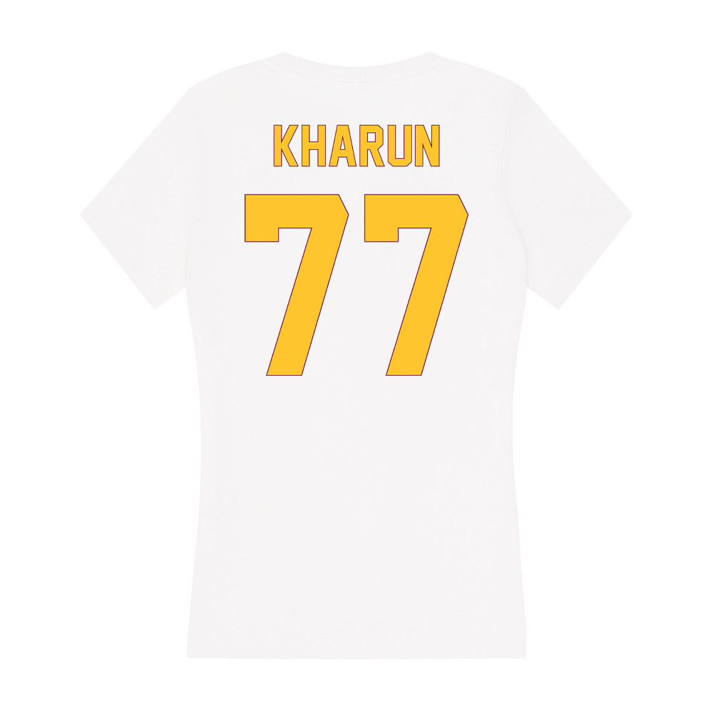 Arizona State - NCAA Men's Swimming & Diving : Ilya Kharun - Classic Shersey Women's V-Neck T-Shirt-1