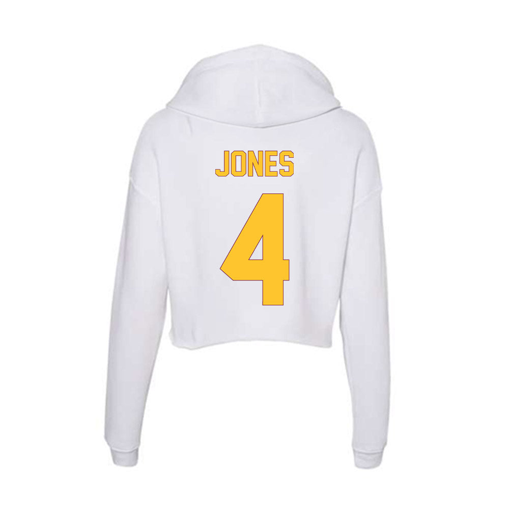 Arizona State - NCAA Women's Basketball : Rashunda Jones - Classic Shersey Women's Crop Fleece Hoodie-1