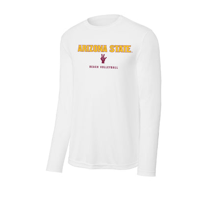 Arizona State - NCAA Beach Volleyball : Reagan Hope - Classic Shersey Activewear Long Sleeve T-Shirt-0