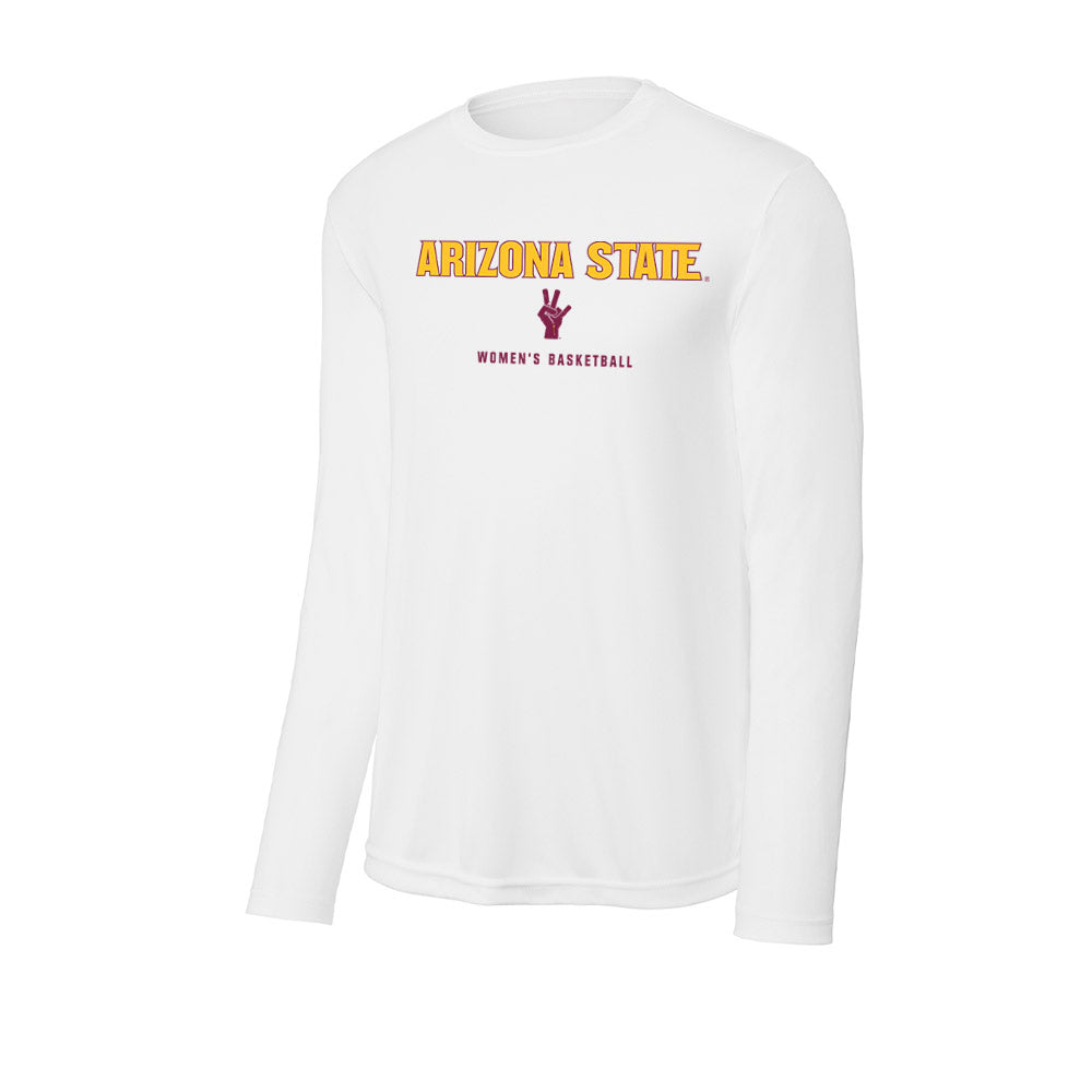 Arizona State - NCAA Women's Basketball : Amaya Williams - Classic Shersey Activewear Long Sleeve T-Shirt-0