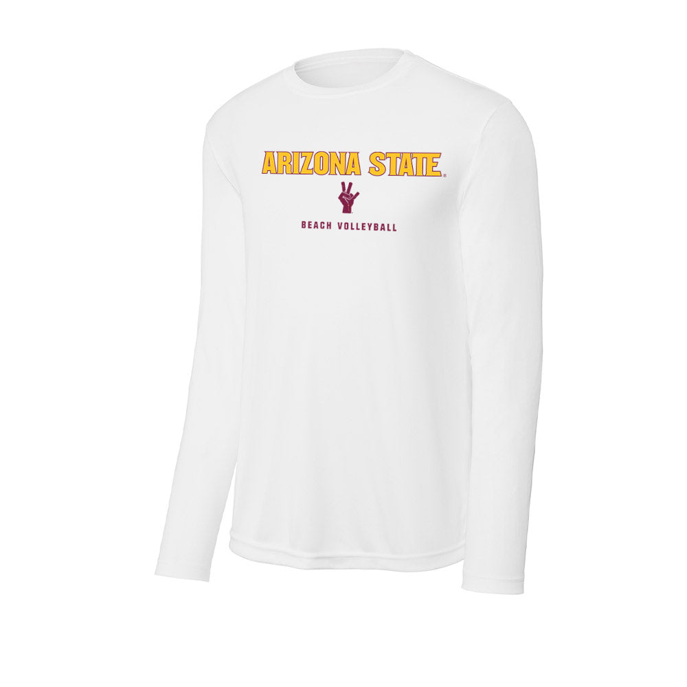 Arizona State - NCAA Beach Volleyball : Ava Kretschman - Classic Shersey Activewear Long Sleeve T-Shirt-0