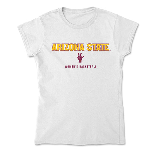Arizona State - NCAA Women's Basketball : Last-Tear Poa - Classic Shersey Soft Style Women’s T-Shirt-0